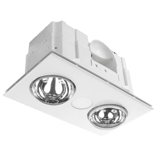 Brilliant White Horizon 2 Light Bathroom Mate - Mases LightingBrilliant Lighting