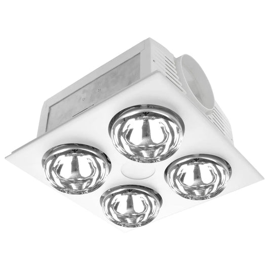 Brilliant White Horizon 4 Light Bathroom Mate - Mases LightingBrilliant Lighting