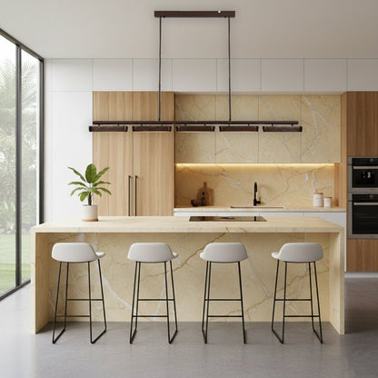 Bronte Pendant Light in Brass and Antique Brass | Lighting Creations - Mases LightingLighting Creations