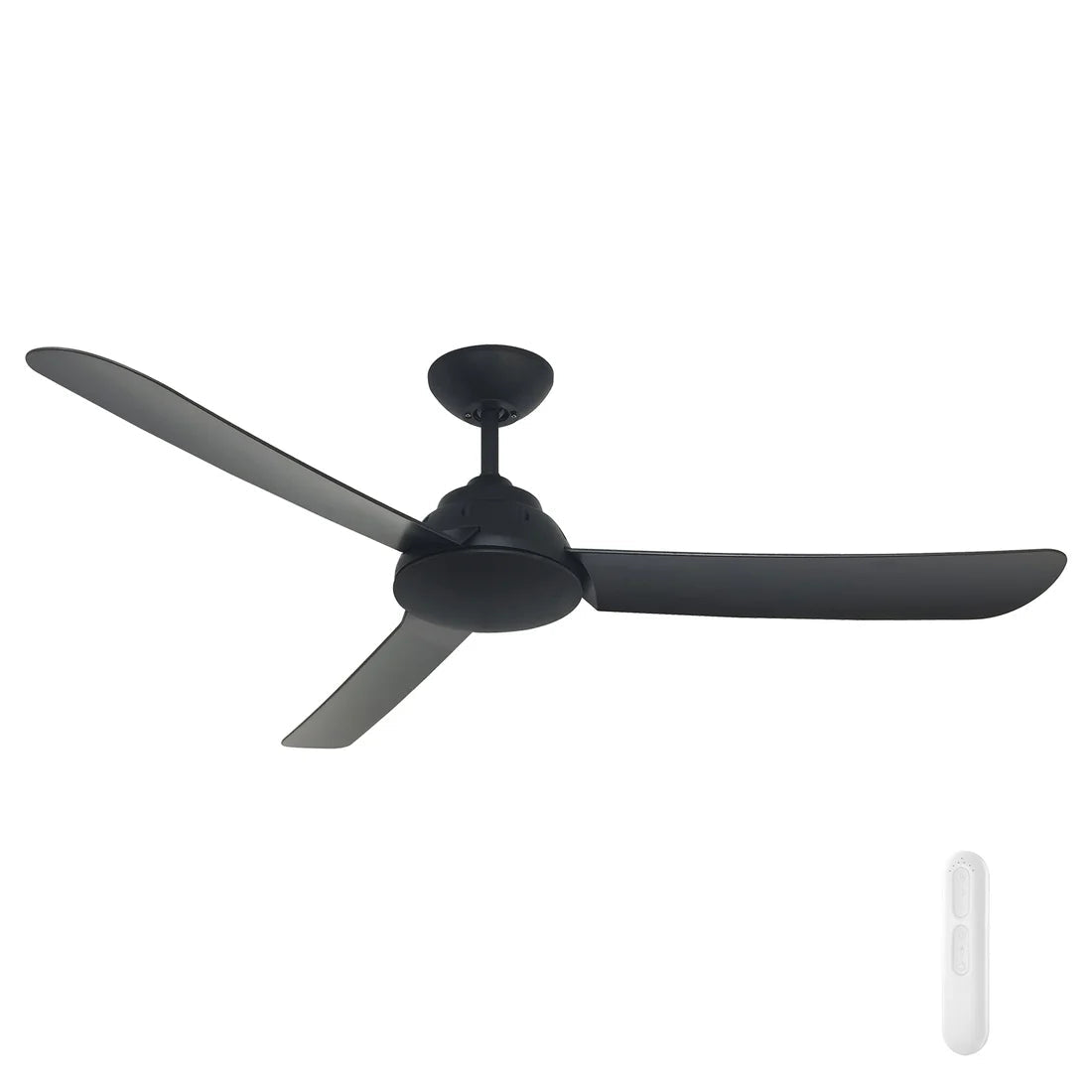 Brooke 50" DC Ceiling Fan with Remote With Light or Without Light in White or Black - Mases LightingMercator