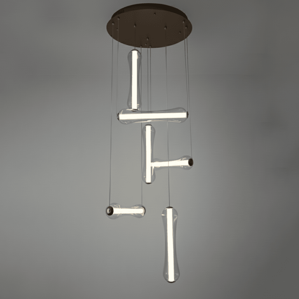 Bruno 6 Light Pendant Light | Lighting Creations