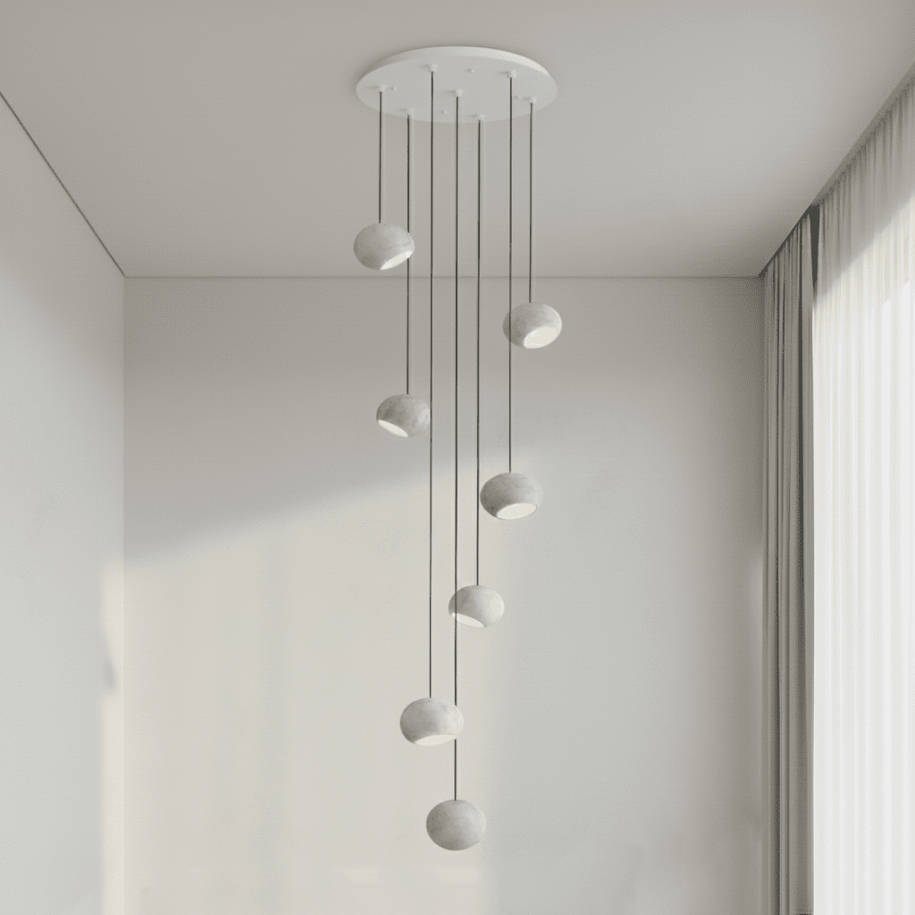 Carrara 7 Light Pendant Light | Lighting Creations - Mases LightingLighting Creations