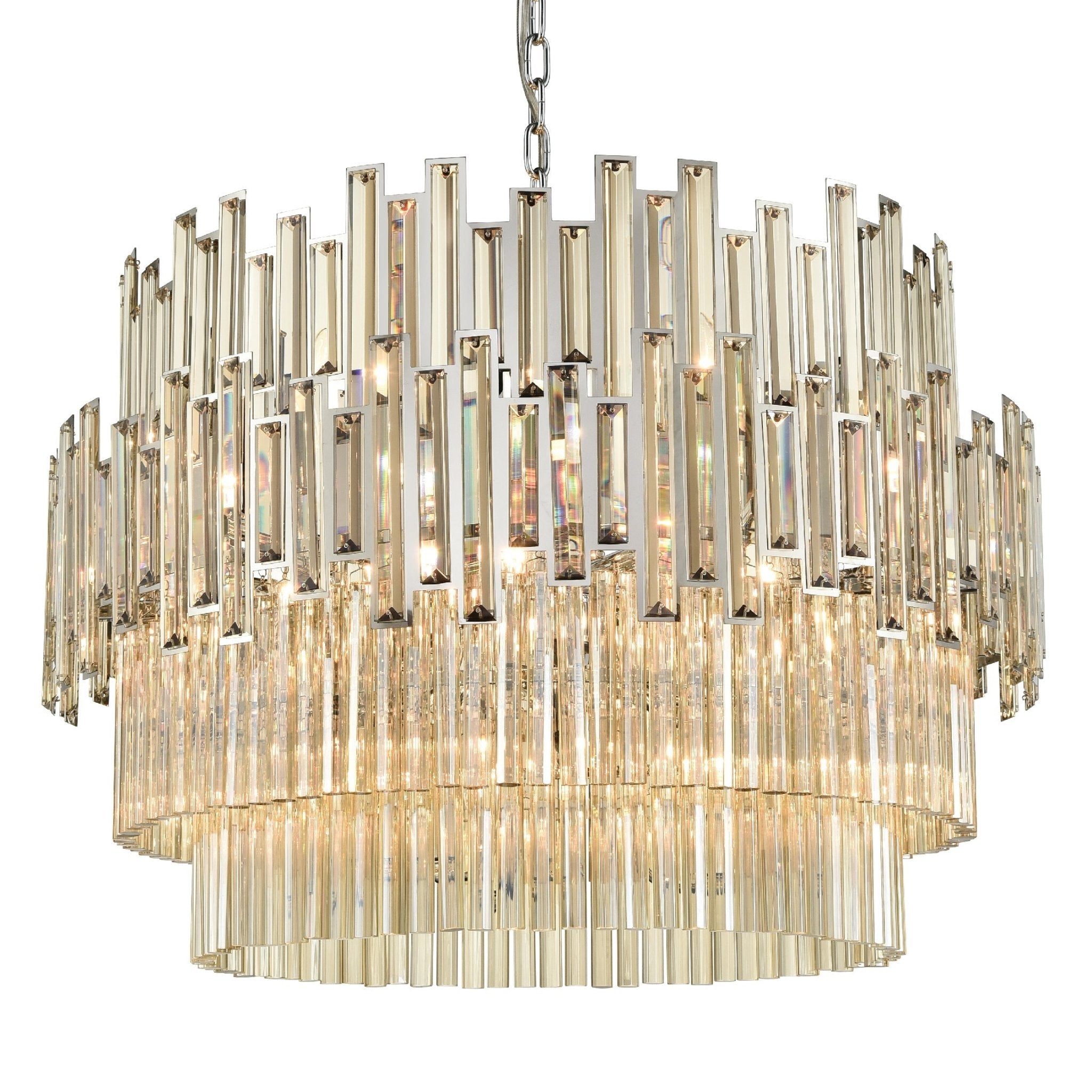 Celestial Crystal Chandeliers | Lighting Creations