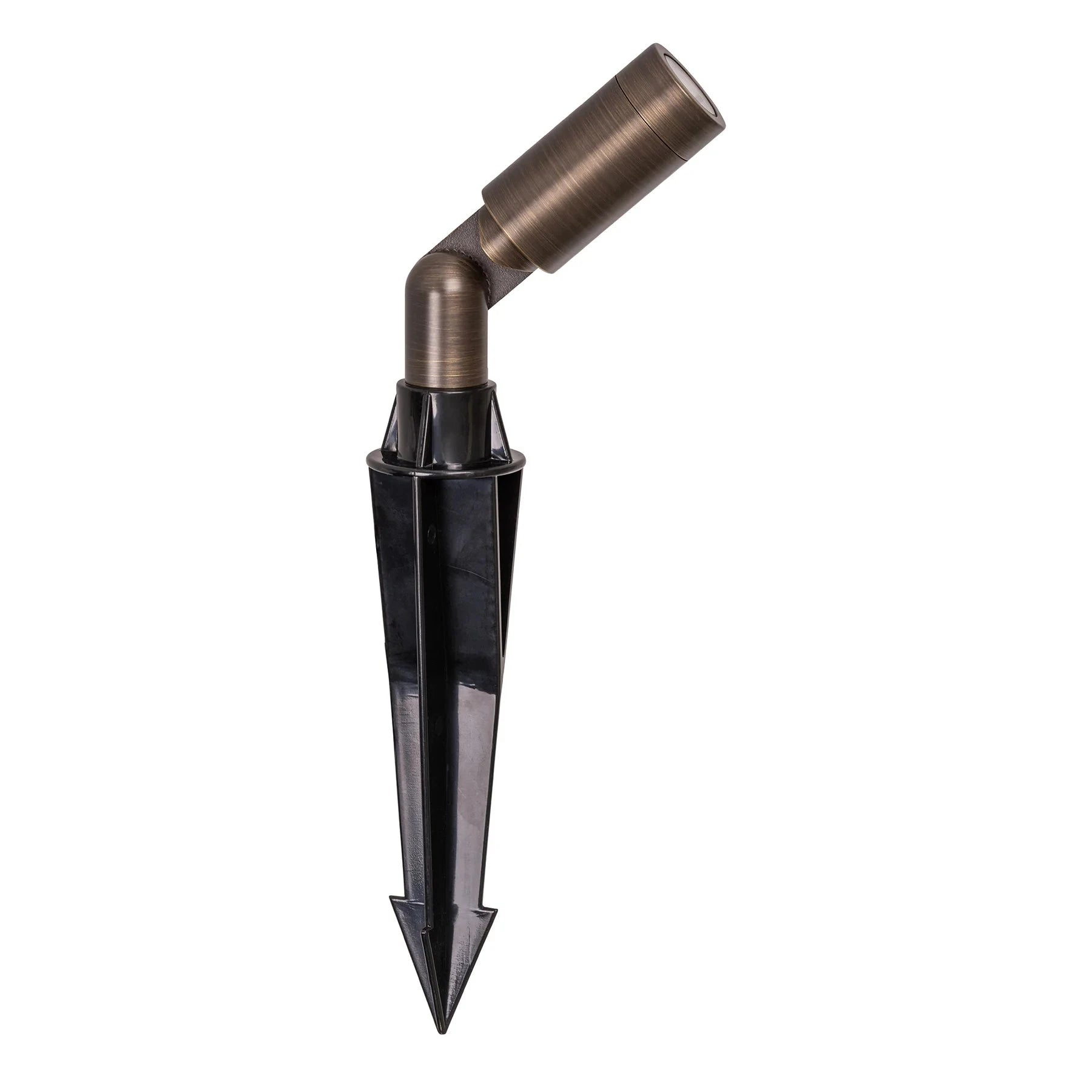 Cilindor LED Garden Spike Light 3w CCT Antique Brass, Black, Brass Havit Lighting HV1435T