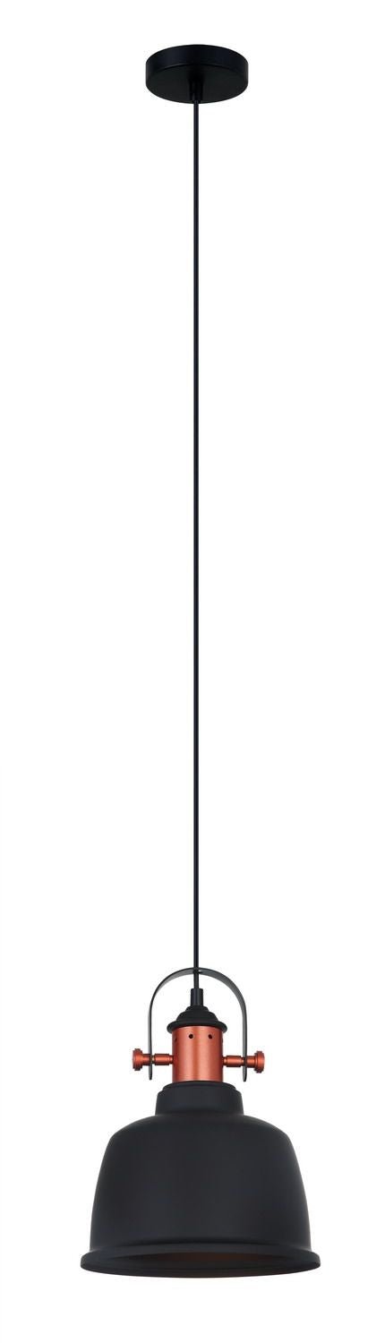 CLA ALTA - 1 Light Metal Pendant Matt White, Matt Black or Matt Grey - Mases LightingCLA