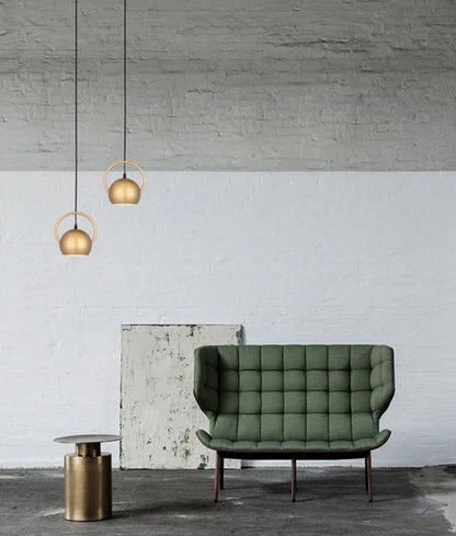 CLA BELLA - 1 - 2 - 3 Light Metal Pendant White, Black or Gold - Mases LightingCLA
