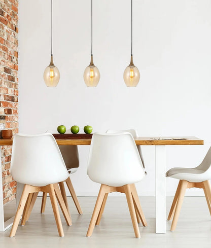 CLA BROTE: Retro Interior Bronze Wine Glass Shape Pendant Lights - Mases LightingCLA