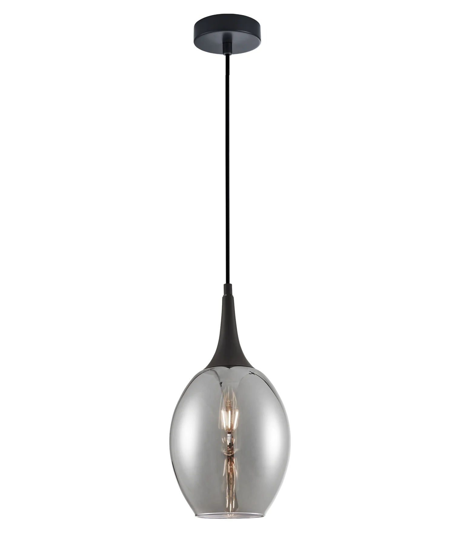 CLA BROTE: Retro Interior Bronze Wine Glass Shape Pendant Lights