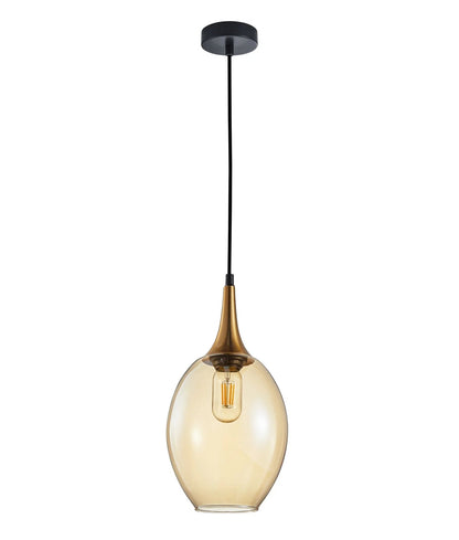 CLA BROTE: Retro Interior Bronze Wine Glass Shape Pendant Lights - Mases LightingCLA