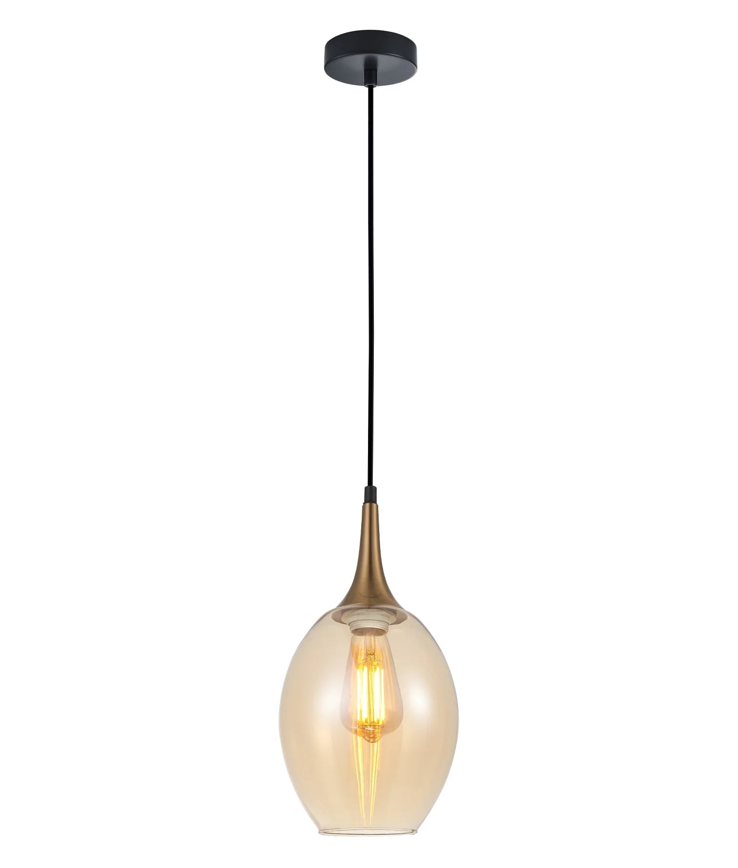 CLA BROTE: Retro Interior Bronze Wine Glass Shape Pendant Lights - Mases LightingCLA