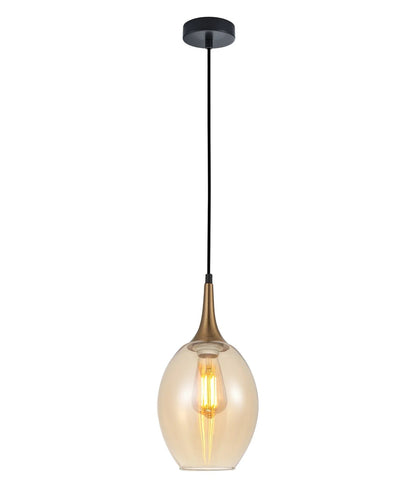 CLA BROTE: Retro Interior Bronze Wine Glass Shape Pendant Lights - Mases LightingCLA