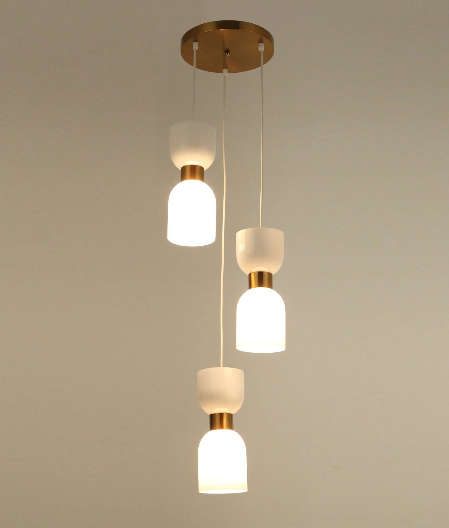 CLA CLESSIDRA Interior Ellipse Multiple Round Base Pendant Lights - Mases LightingCLA