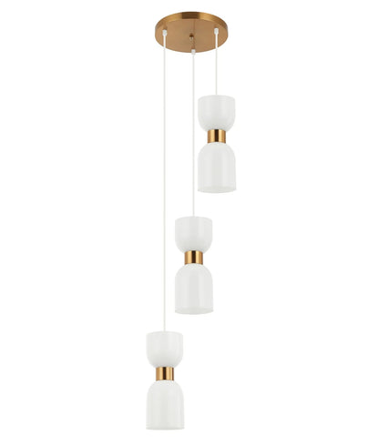 CLA CLESSIDRA Interior Ellipse Multiple Round Base Pendant Lights - Mases LightingCLA