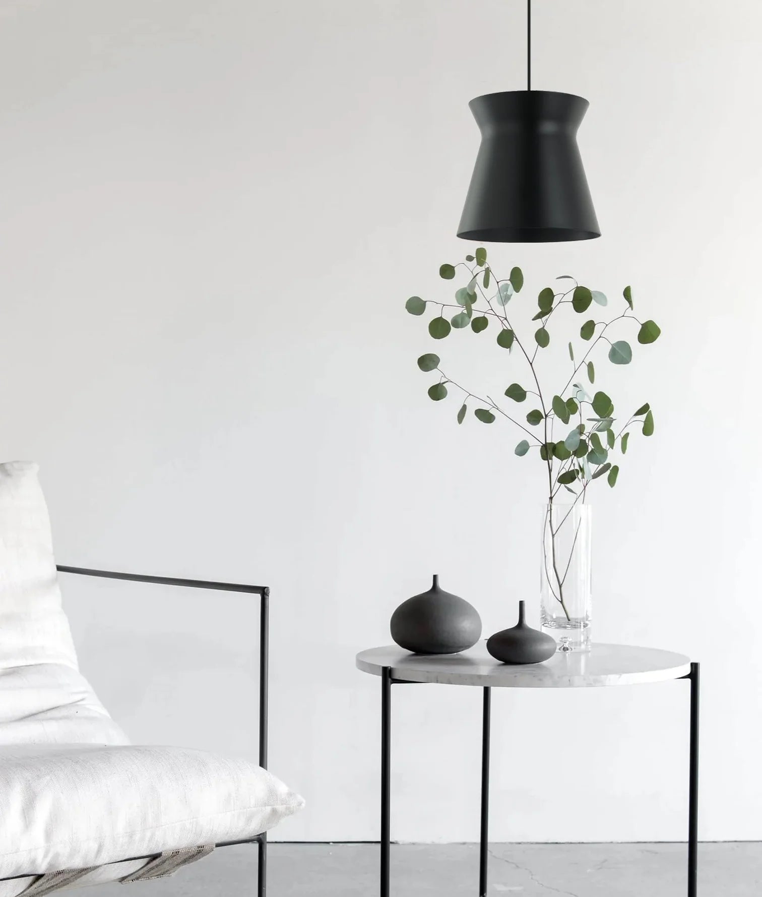 CLA DIABLO: Modern Scandinavian Interior Cone Flat Top Pendant Lights - Mases LightingCLA