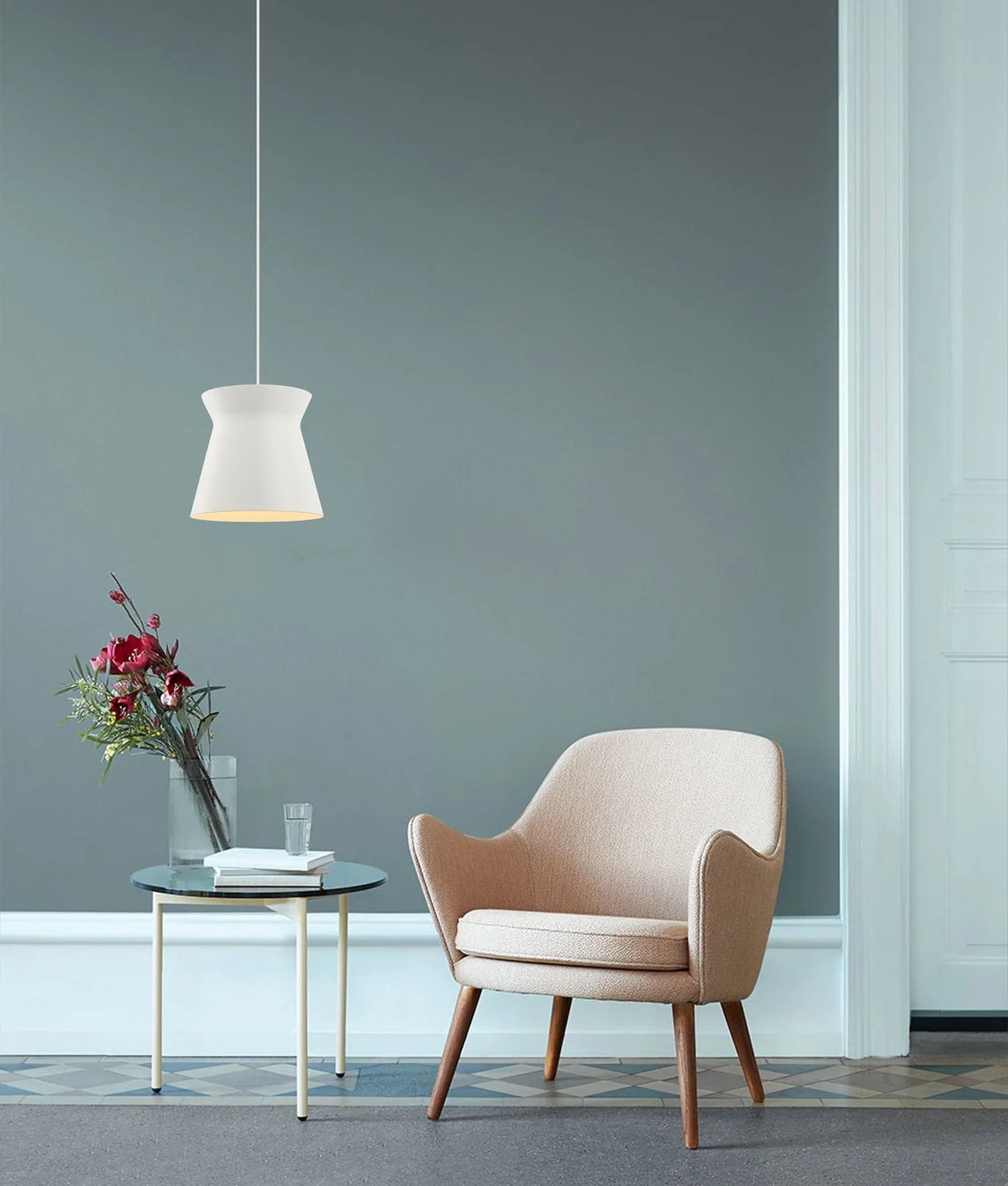 CLA DIABLO: Modern Scandinavian Interior Cone Flat Top Pendant Lights - Mases LightingCLA