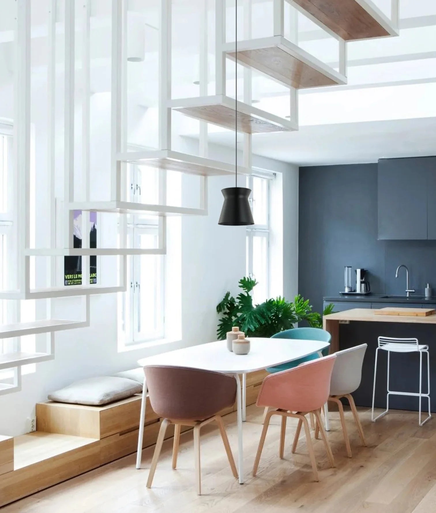 CLA DIABLO: Modern Scandinavian Interior Cone Flat Top Pendant Lights - Mases LightingCLA