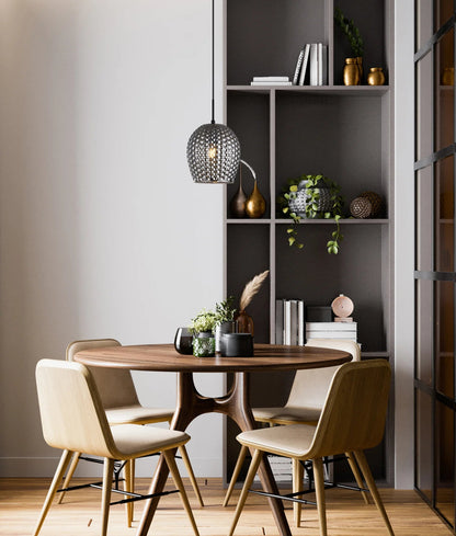 CLA FOSSETTA Interior Wine Glass Shape Dimpled Pendant Lights - Mases LightingCLA