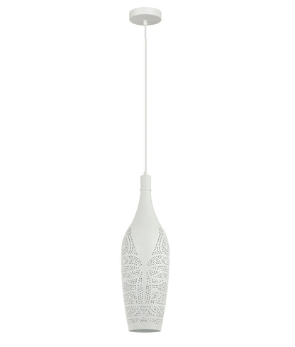 CLA MARRAKESH Bohemian Interior Bottle Shape Pendant Lights - Black & White - Mases LightingCLA