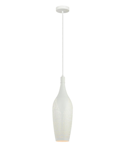 CLA MARRAKESH Bohemian Interior Bottle Shape Pendant Lights - Black & White - Mases LightingCLA