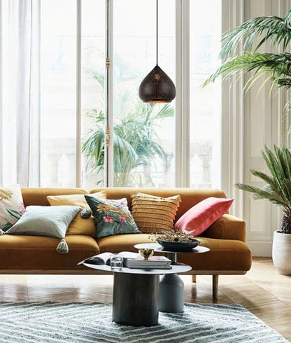 CLA MARRAKESH Bohemian Interior Ellipse Shape Pendant Lights - Mases LightingCLA