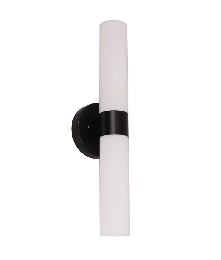 CLA Vara Interior Tubular Up/Down Opal Glass Wall Lights - Mases LightingCLA