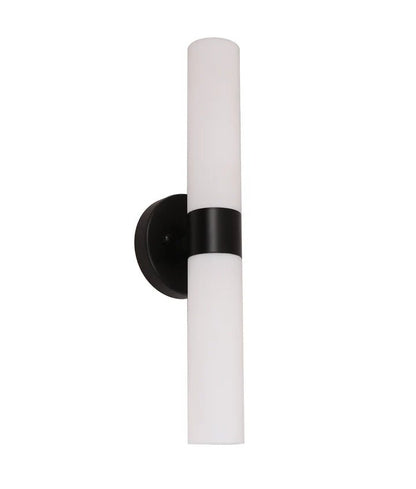 CLA Vara Interior Tubular Up/Down Opal Glass Wall Lights - Mases LightingCLA