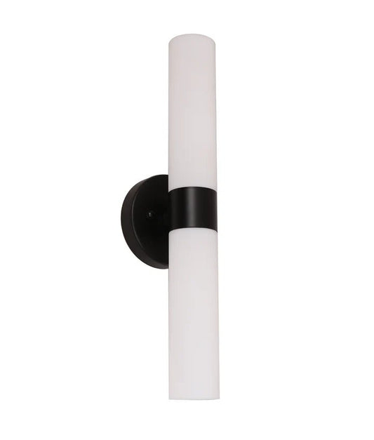CLA Vara Interior Tubular Up/Down Opal Glass Wall Lights - Mases LightingCLA