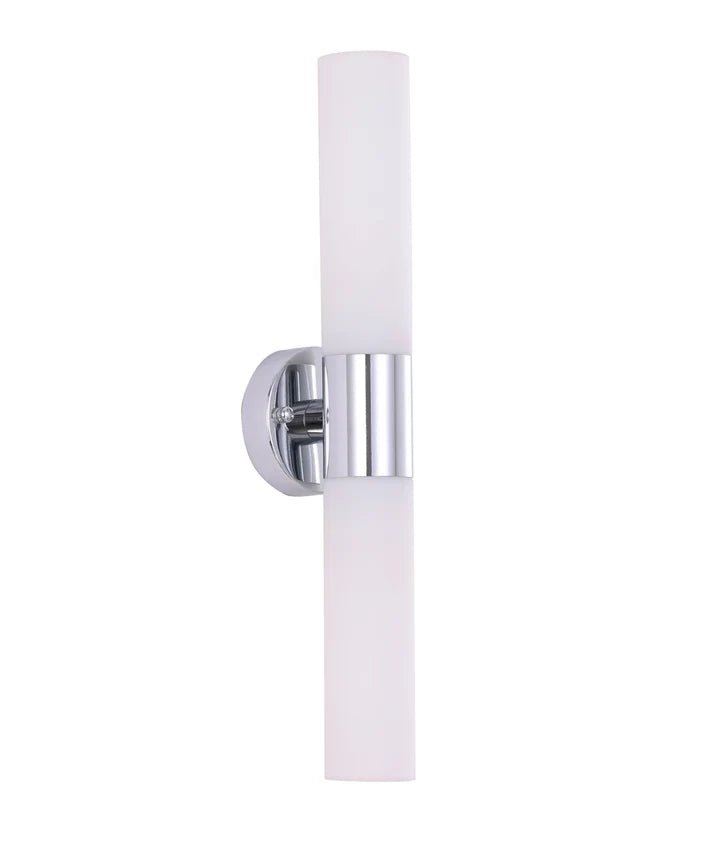 CLA Vara Interior Tubular Up/Down Opal Glass Wall Lights - Mases LightingCLA