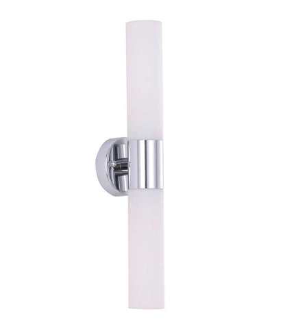 CLA Vara Interior Tubular Up/Down Opal Glass Wall Lights - Mases LightingCLA