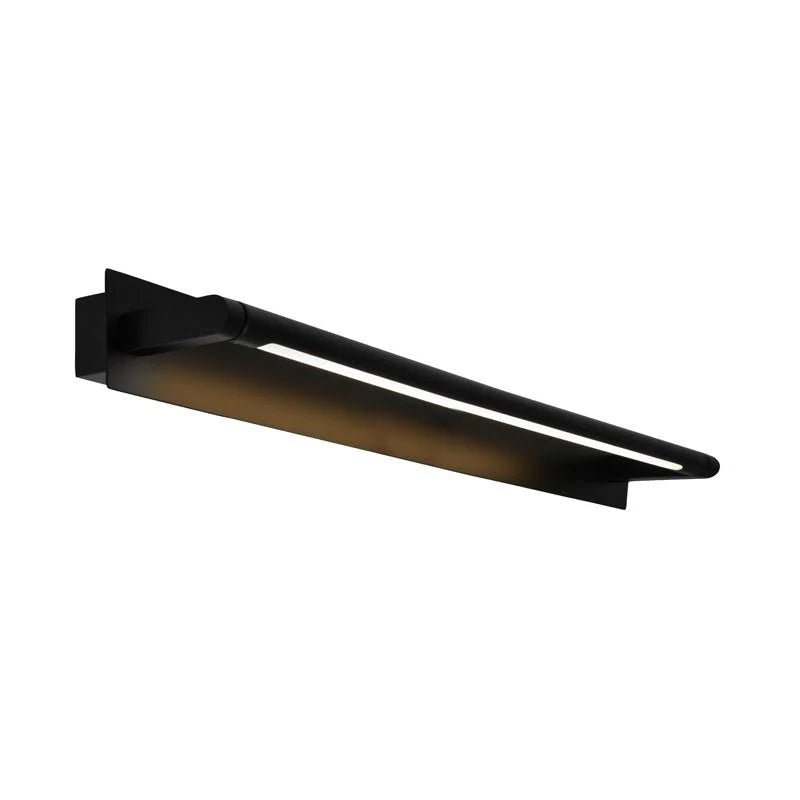 Coral LED Vanity Light Large 16w in Black or Chrome