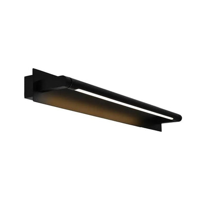 Coral LED Vanity Light Medium 12w in Black or Chrome - Mases LightingCougar Lighting