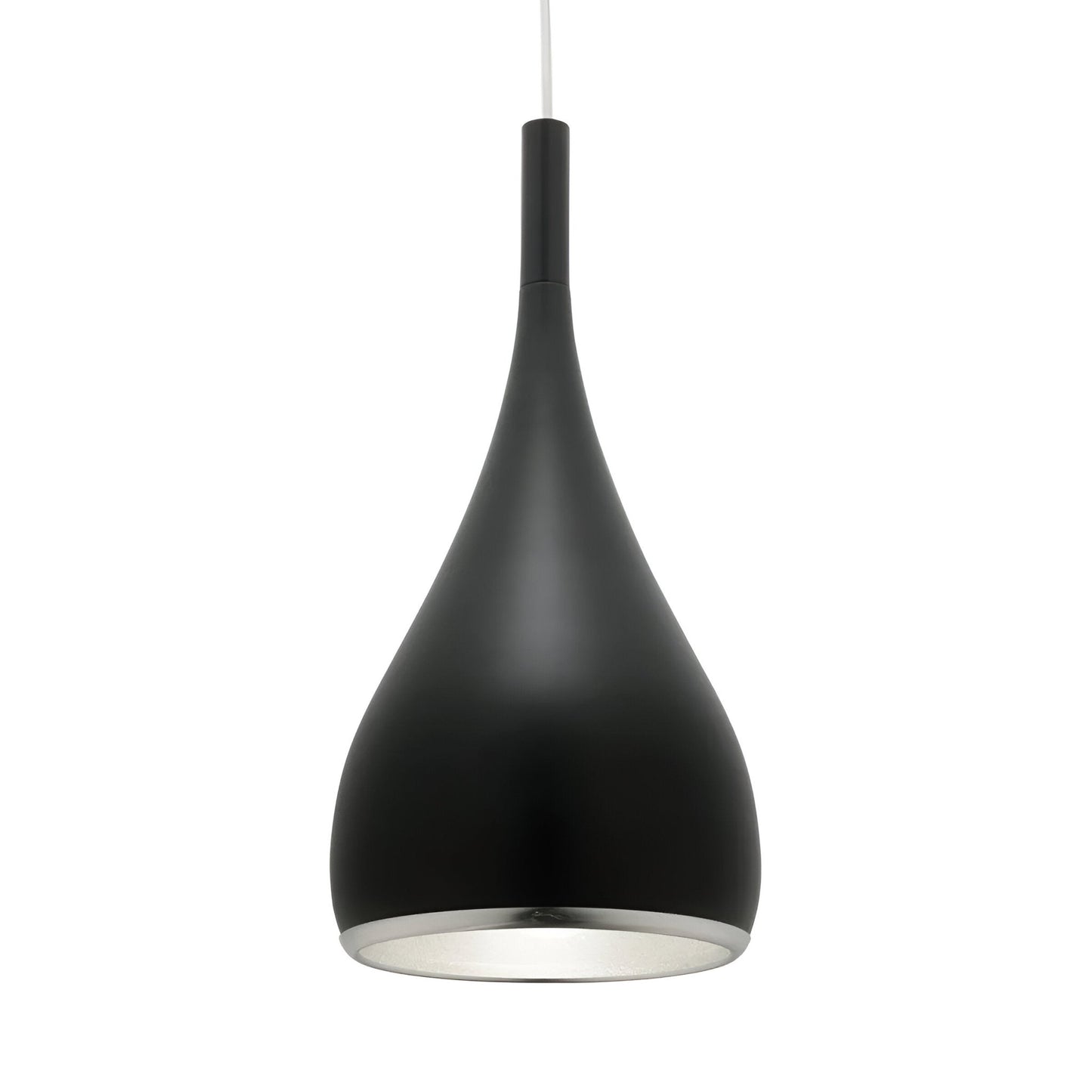 Cougar AERO 1lt Pendant - Matt Black - Mases LightingCougar Lighting