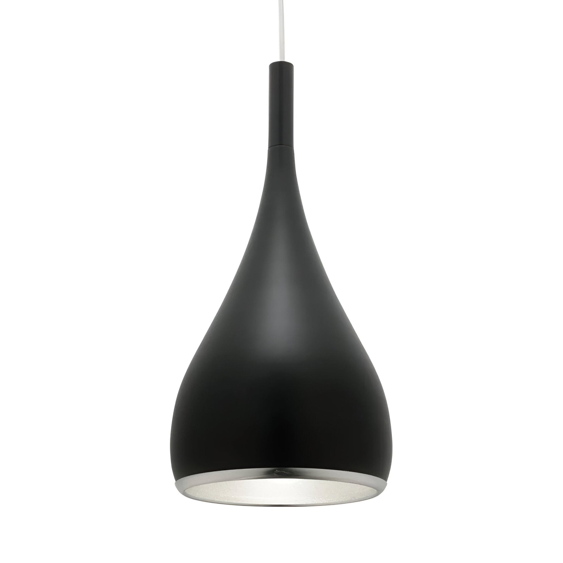 Cougar AERO 1lt Pendant - Matt Black - Mases LightingCougar Lighting