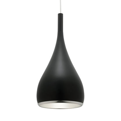 Cougar AERO 1lt Pendant - Matt Black - Mases LightingCougar Lighting