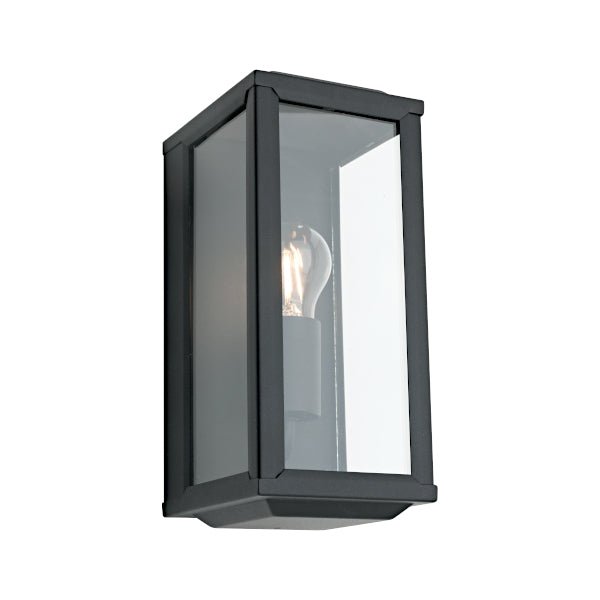 Cougar Anglesea 1lt Black - Mases LightingCougar Lighting