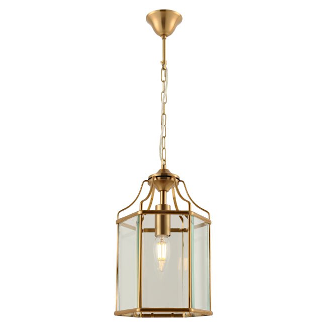 Cougar Arcadia 1 Light Pendant Gold ARCA1PGLD - Mases LightingCougar Lighting