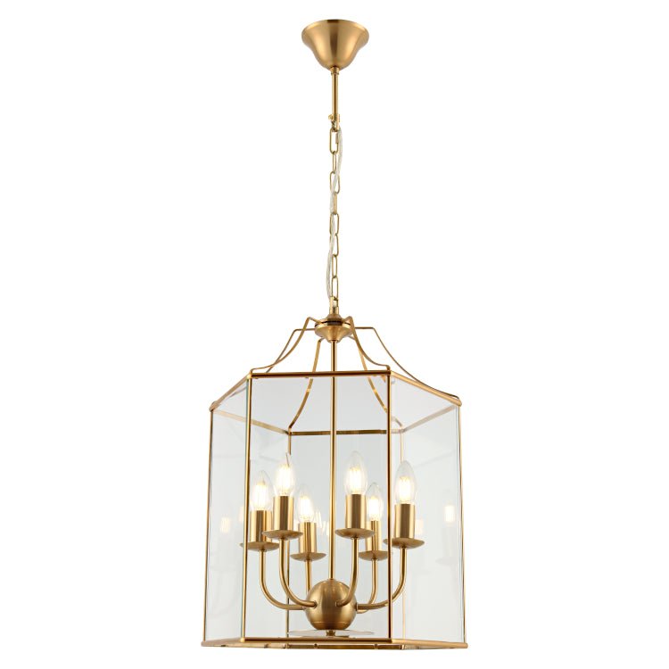 Cougar Arcadia 6 Light Pendant Gold ARCA6PGLD - Mases LightingCougar Lighting