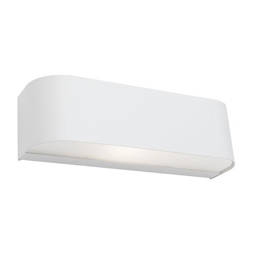 Cougar Benson 1 Light Wall Light White - BENS1WW - Mases LightingCougar Lighting