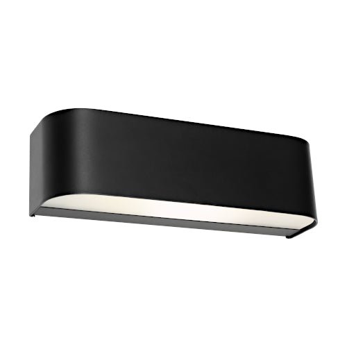 Cougar Benson Wall Light Black Metal - BENS1WBLK - Mases LightingCougar Lighting