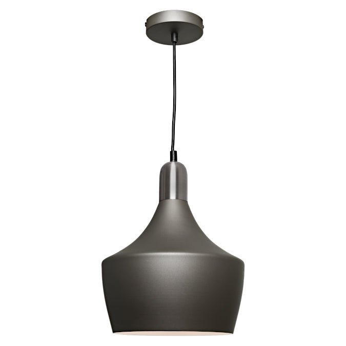 Cougar BEVO 1LT PENDANT SATIN CHROME BEVO1PSC - Mases LightingCougar Lighting