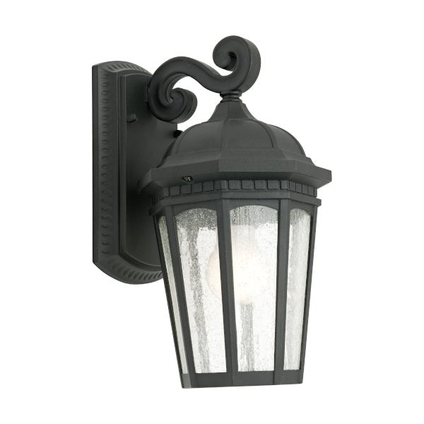 Cougar Cambridge 1 Light Wall Light Black - CAMB1EBLK - Mases LightingCougar Lighting