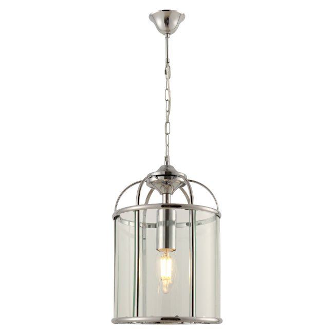 Cougar Chrome Clovelly Pendant - 1 Light - Mases LightingCougar Lighting