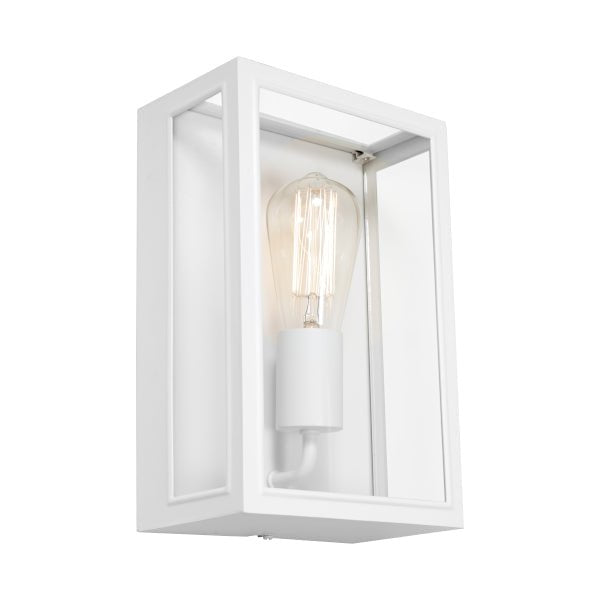 Cougar Harvard 1 Light Wall Light White - HARV1EWHT - Mases LightingCougar Lighting