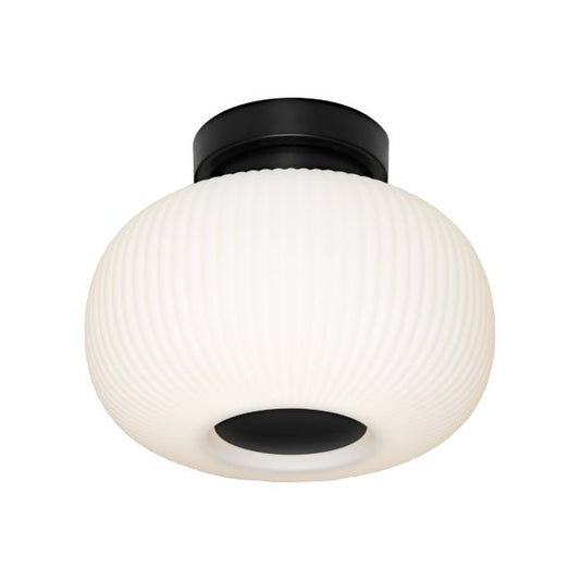 Cougar Hutton 1 Light Batten Fix Black - HUTT1BFBLK - Mases LightingCougar Lighting