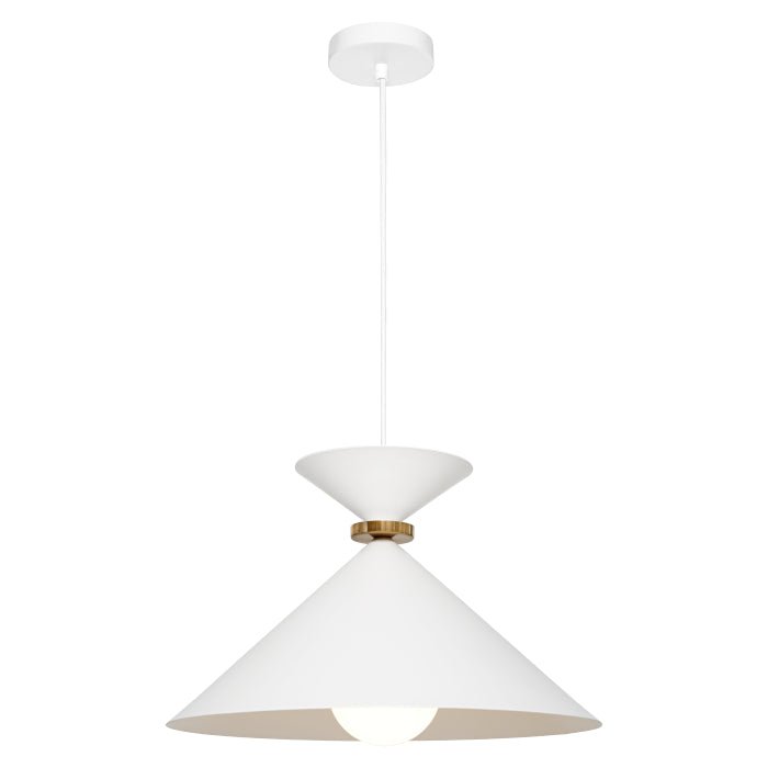 Cougar Julia 1 Light Pendant Black Large or Black Large - Mases LightingCougar Lighting