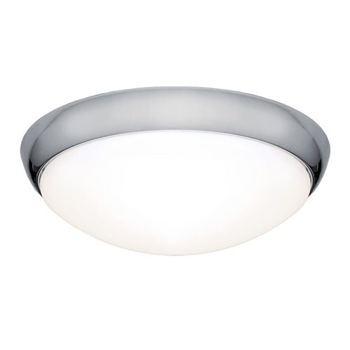 Cougar Lancer 16 Watt Dimmable LED Oyster Light Chrome / Cool White - LANC16WLED5000KCHR - Mases LightingCougar Lighting