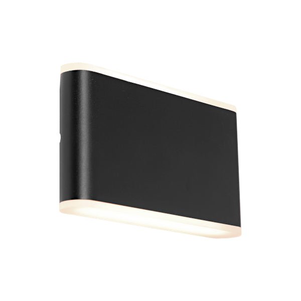 Cougar Madera 10W Up & Down LED Wall Light Black / Tri - Colour - MADE2EBLK - Mases LightingCougar Lighting