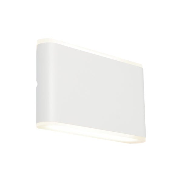 Cougar Madera 10W Up & Down LED Wall Light White / Tri - Colour - MADE2EWHT - Mases LightingCougar Lighting