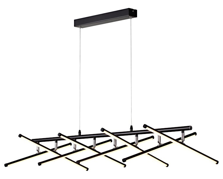 Cougar Metrix 64W LED Dimmabe Pendant Large Black / Warm White - METR8P - Mases LightingCougar Lighting