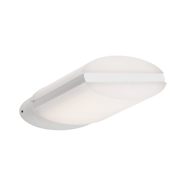 Cougar Modena 10 Watt LED Wall Light White / Warm White - MODE1EWHT - Mases LightingCougar Lighting